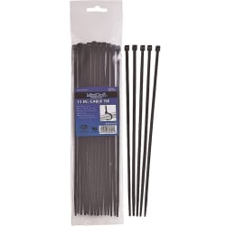 Pro Source Bell Link Cable Ties, 11", Black