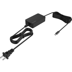 CODi 65W USB-C Laptop AC Power Adapter - 120 V AC, 230 V AC Input - 1.50 A - Black - 1