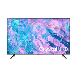 Samsung HG43CU708NF, 43" HCU708 Series LED-Backlit LCD TV, 4K UHD (2160p) 3840 x 2160, HDR, black, HG43CU708NFXZA
