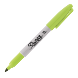 Sharpie® Permanent Markers, Fine Point, Venus Green, Cosmic Color, Limited Edition, 1 Count