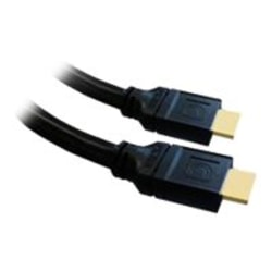 Comprehensive Pro - HDMI cable with Ethernet - HDMI male to HDMI male - 35 ft - triple shielded - black