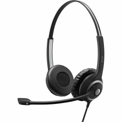 EPOS IMPACT SC 260 Headset - Stereo - Easy Disconnect - Wired - On-ear - Binaural - Noise Cancelling, Electret, Un - 1000515
