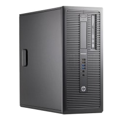 HP EliteDesk 800G1 Refurbished Desktop PC, 4th Gen Intel® Core™ i5, 16GB Memory, 240GB Solid State Drive, Windows® 10 Professional
