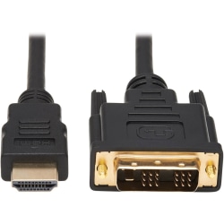 Eaton Tripp Lite Series HDMI to DVI Adapter Cable (M/M), 12 ft. (3.7 m) - Adapter cable - single link - P566012