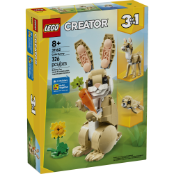 LEGO Cute Bunny Building Blocks, Multicolor, Set Of 326 Pieces