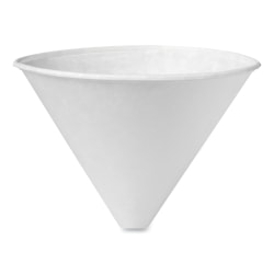 Solo Cup Bare® Eco-Forward® Treated Paper Funnel Cups, ProPlanet Seal, 6 Oz, White, Bag Of 250 Cups, Carton Of 10 Bags