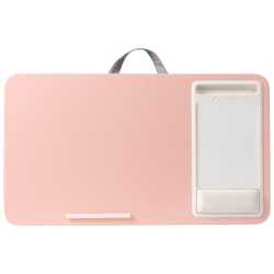LapGear Atlas Lap Desk, 21-1/8" x 12", Blush Pink, 92004-RP