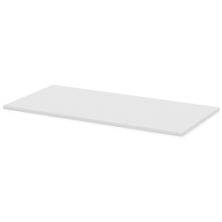 Lorell® Width-Adjustable Training Table Top, 60" x 30", White