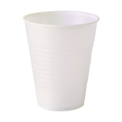 Highmark® Plastic Cups, 12 Oz, Translucent, Pack Of 50