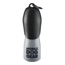 Overland Mobile Dog Gear 25 Oz Stainless Steel Water Bottle, Gray