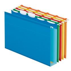 Pendaflex® Assorted Box-Bottom Hanging File Folders, Letter Size, Assorted, Box Of 20
