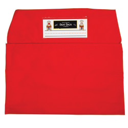 Seat Sack Chair Pocket, Medium, 15", Red, Pack Of 2