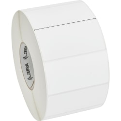 Zebra Label Paper, BM6368, 4" x 2" Direct Thermal Zebra Z™Perform 2000D, 3" Core