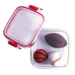 Office Depot® Brand Fun Erasers, Sports, Pack Of 3