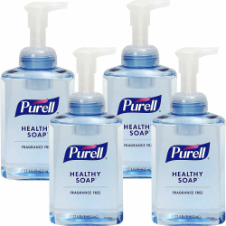 PURELL® HEALTHY SOAP Gentle & Free Foam, 17.4 oz., Pump Dispenser, 501604CT
