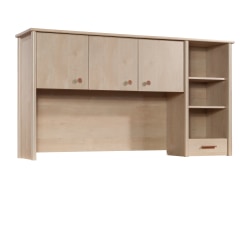 Sauder® Whitaker Point Large Hutch With Storage, 36-1/4"H x 66"W x 15-1/2"D, Natural Maple