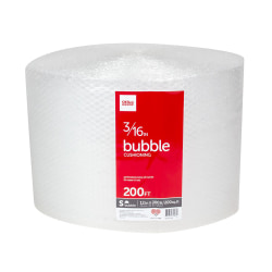 Office Depot® Brand Small Bubble Cushioning, 3/16" Thick, Clear, 12" x 200'