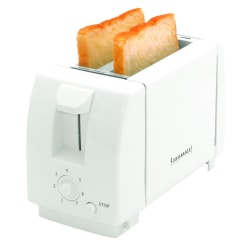 Continental 2-Slice Toaster, White