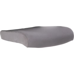 Lorell Removable Mesh Seat Cover - 19" Length x 19" Width - Polyester Mesh - Light Gray - 1 Each