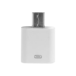 4XEM - Lightning adapter - Lightning female to USB-C male - white