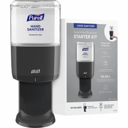 PURELL® ES6 Touchless Hand Sanitizer Dispenser Kit - 1.27 quart Capacity - Touch-free, Hygienic, Durable, Long Lasting, Wall Mountable - 64531GFS