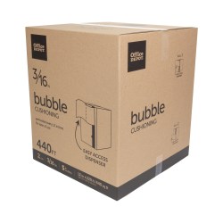 Office Depot® Brand Small Bubble Cushioning, 3/16" Thick, Clear, 12" x 220', Box Of 2 Rolls
