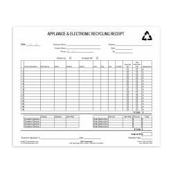 Custom Carbonless Business Forms, Create Your Own, Black or Blue Ink, 8 1/2" x 7", 2-Part, Box Of 250