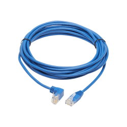Tripp Lite N204-S15-BL-DN Cat.6 UTP Patch Network Cable - First End: 1 x RJ-45 Male Network - Second End: 1 x RJ-45 Male Network - 1 Gbit/s - Patch Cable - Gold Plated Contact - 28 AWG - Blue