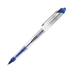 uniball™ Vision Elite Rollerball Pen, Bold Point, 0.8 mm, Light Gray Barrel, Blue Ink