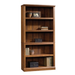 Sauder® Select 70"H 5-Shelf Bookcase, Washington Cherry