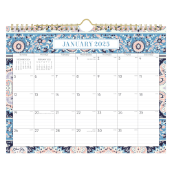 2025 Blue Sky Monthly Wall Calendar, 11" x 8-3/4", Cocorrina, January 2025 To December 2025