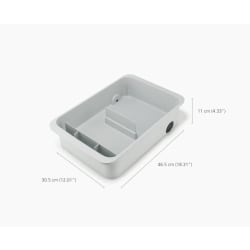 Joseph Joseph Large Kitchen Storage Caddy, Stone, Total Qty 1