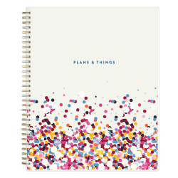 2024-2025 Blue Sky Student Planning Weekly/Monthly Calendar, 8-1/2" x 11", White/Pink, July 2024 To June 2025, 136609-A