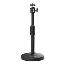 Delton 360° Webcam Camera Stand, Black, Total Qty 1