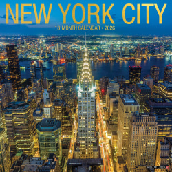 2026 Willow Creek Press Scenic Monthly Wall Calendar, 12" x 12", New York City, January To December, 52167