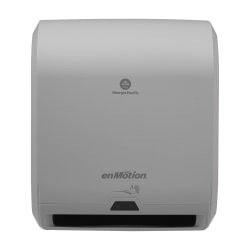 enMotion® 10" Automated Touchless Paper Towel Dispenser, 59460A, 17.3"H x 14.7"W x 9.5"D, Gray, 1 Dispenser