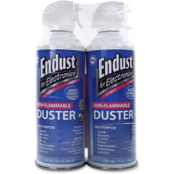 Endust For Electronics Duster, Non-Flammable, 10 Oz, Pack Of 2