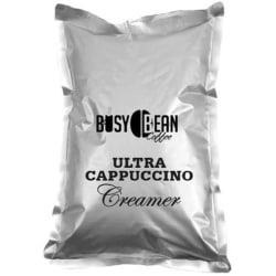 Hoffman Busy Bean Ultra Cappuccino Soluble Powder Creamer, 2 Lb, Pack Of 6 Bags