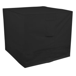 AnyAir Central Air Conditioner Full Outdoor Cover, 30"H x 34"W x 34"D, Black