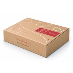 Office Depot® Brand Corrugated Shipping Box, Kraft, 12"L x 9"W x 3"H, Total Qty 1