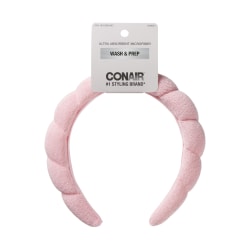 Conair Terry Headband, Bubble, Pink