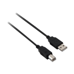V7 - USB cable - USB (M) to USB Type B (M) - USB 2.0 - 6 ft - black