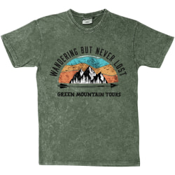 POD Acid Washed Short Sleeve T-Shirt - Full Color