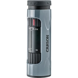 Carson MonoZoom 7-21x21mm Zoom Monocular - 7x 21 mm Objective Diameter - BaK4 - Optical - Diopter Adjustment
