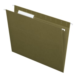 Pendaflex® Standard Green Hanging Folders, Letter Size, Standard Green, Box Of 25
