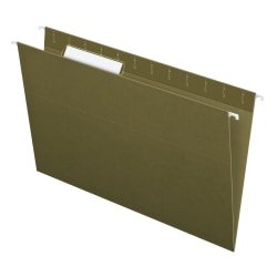 Pendaflex® Standard Green Hanging Folders, Legal Size, Standard Green, Box Of 25
