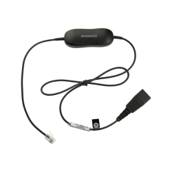GN Netcom Smart Cord For Phone Headsets, Black
