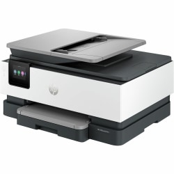 HP Officejet Pro 8125e Wired & Wireless Inkjet Multifunction Printer - Color - Light Cement - Copier/Fax/Printer/Scanner - 405T6AB1H