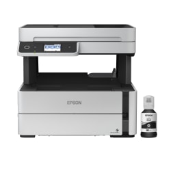 Epson® EcoTank® ET-M3170 SuperTank® Wireless Monochrome (Black And White) All-In-One Printer