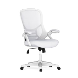 Flash Furniture Ergonomic Mesh High-Back Office Chair, White
